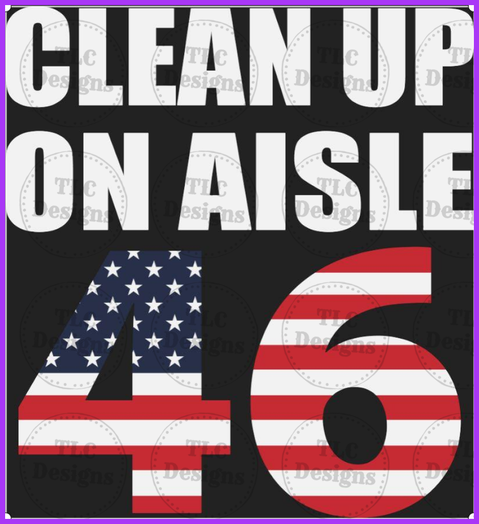 Clean Up On Aisle 46 Full Color Transfers