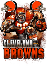 Load image into Gallery viewer, Cleveland Browns Full Color Transfers

