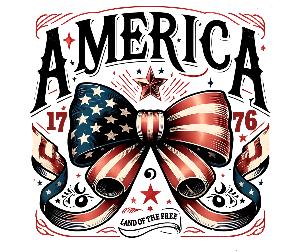 Coqette Land Of The Free Full Color Transfers