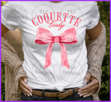 Coquette Girly Full Color Transfers