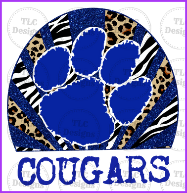 Cougars Full Color Transfers