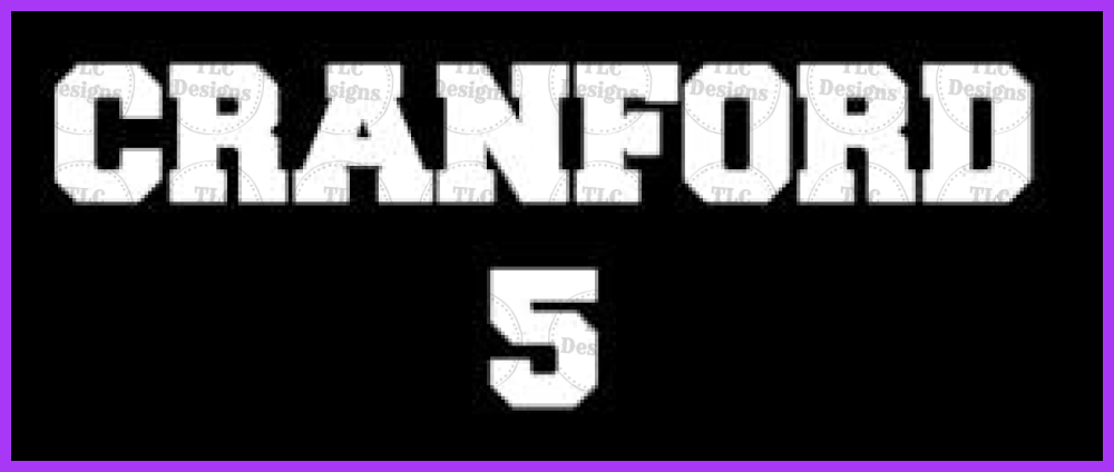 Cranford 5 Full Color Transfers