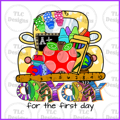 Cray For The 1St Day Full Color Transfers