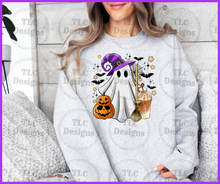 Load image into Gallery viewer, Cute Halloween Ghost Full Color Transfers
