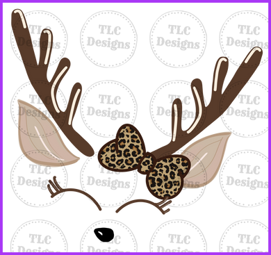Cute Little Reindeer Full Color Transfers