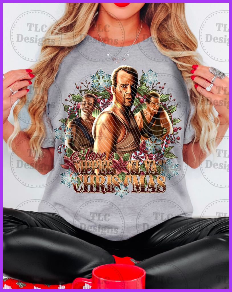 Die Hard Yippe Ki A Full Color Transfers