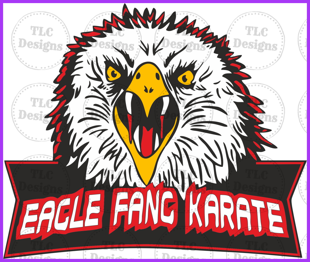 Eagle Fang Karate Full Color Transfers