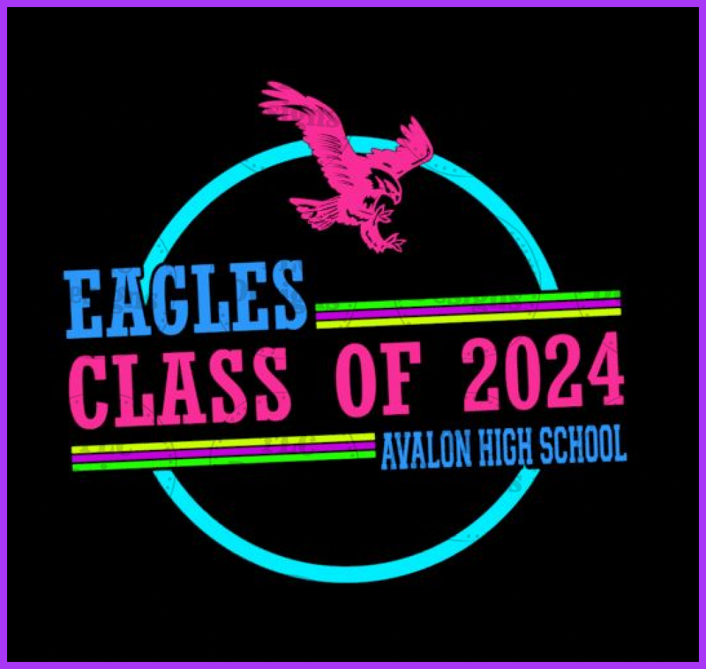 Eagles Avalon High School Full Color Transfers
