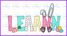 Load image into Gallery viewer, Easter 1 - Put Names And Gender In Notes Section. Full Color Transfers
