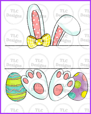 Easter Girl Customize Name - Put In Notes Full Color Transfers