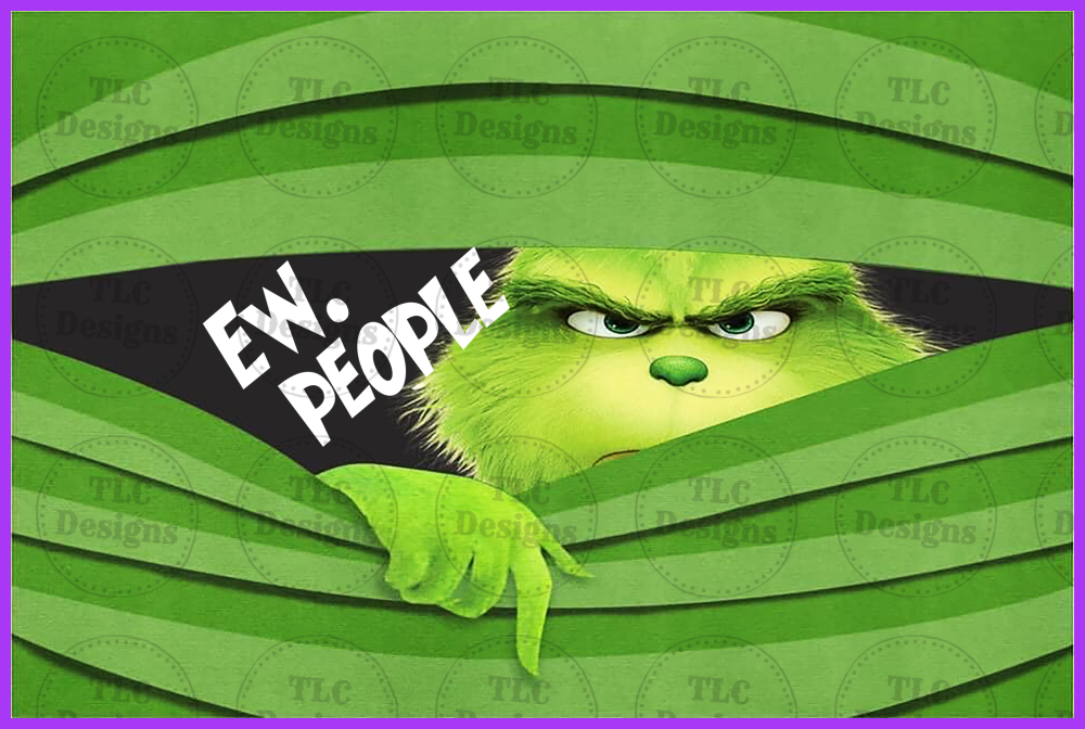 Eww People Peek Aboo Full Color Transfers