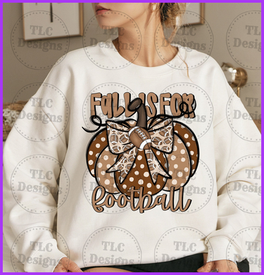 Fall Is For Football Full Color Transfers