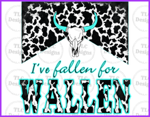 Load image into Gallery viewer, Fallen For Wallen Full Color Transfers
