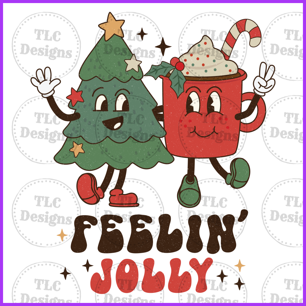 Feelin Jolly Full Color Transfers