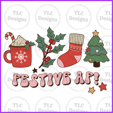 Festive Af Full Color Transfers