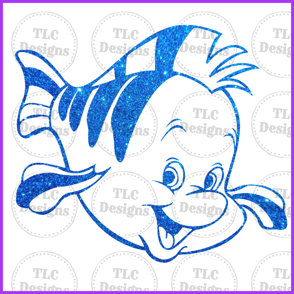 Flounder Full Color Transfers