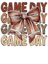 Load image into Gallery viewer, Football Coquette- Game Day Full Color Transfers
