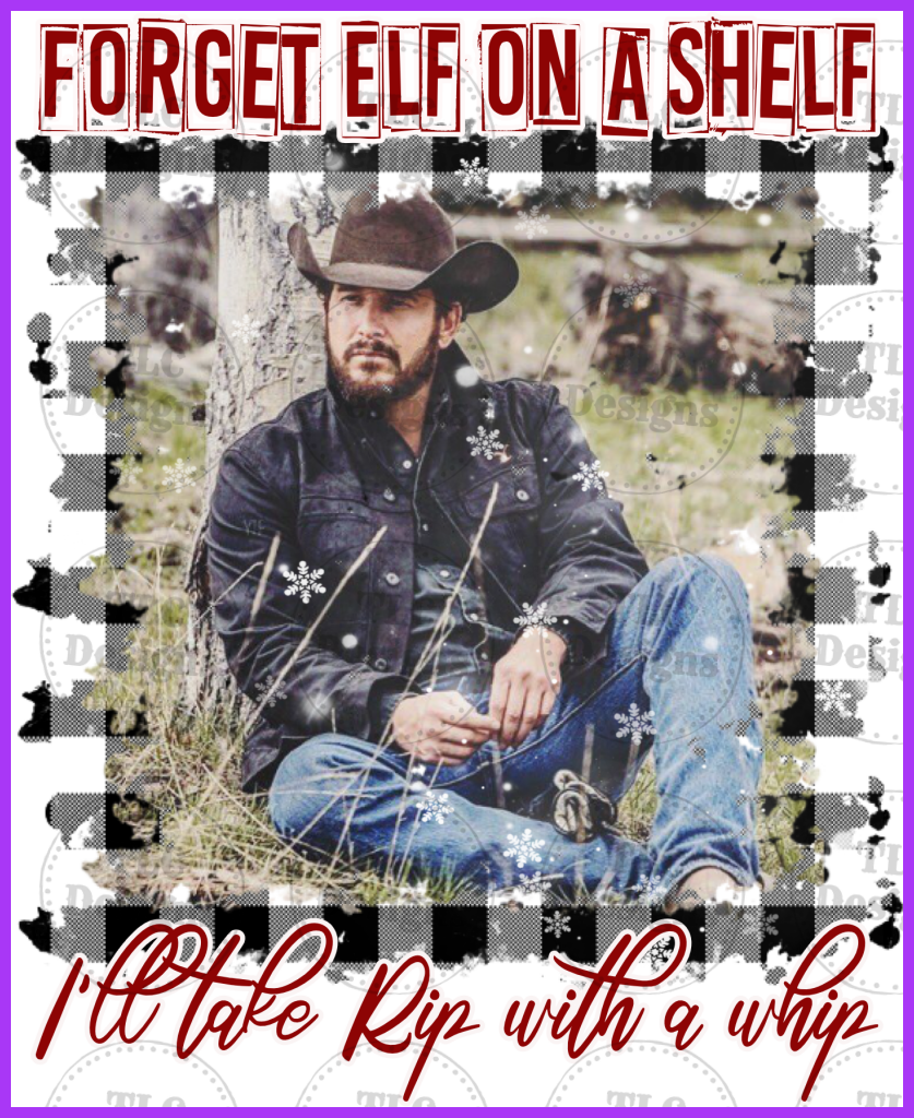 Forget Elf On A Shelf Full Color Transfers