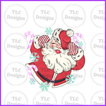 Load image into Gallery viewer, Fresh Baked Cookies With Santa Sleeve Design Full Color Transfers
