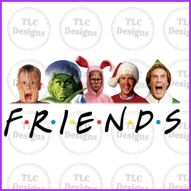 Friends 3 Full Color Transfers