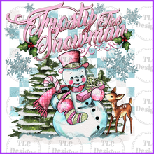 Load image into Gallery viewer, Frosty With Checker Full Color Transfers
