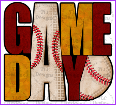 Gameday Baseball Add Color Combo In Notes Full Color Transfers