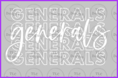 Generals Full Color Transfers