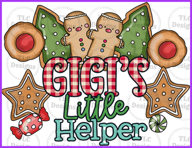 Gigis Little Helper Full Color Transfers