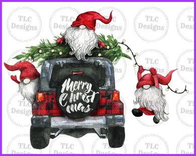 Gnomes And Jeeps Full Color Transfers