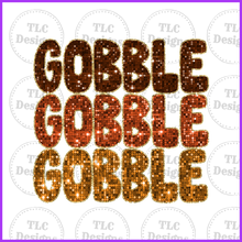 Load image into Gallery viewer, Gobble Faux Sequins Full Color Transfers
