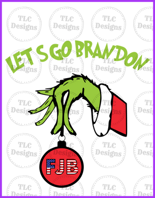 Grinch Fjb Full Color Transfers