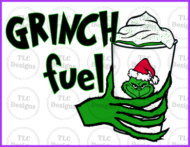 Grinch Fuel Hot Full Color Transfers
