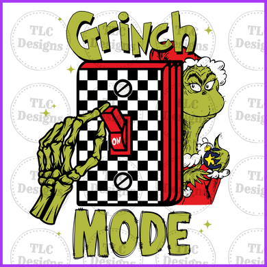 Grinch Mode On Full Color Transfers