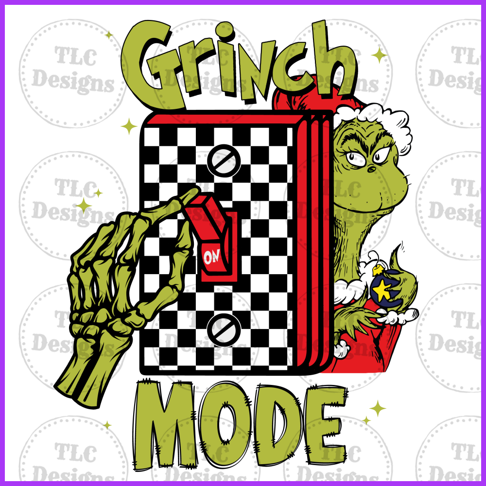 Grinch Mode On Full Color Transfers