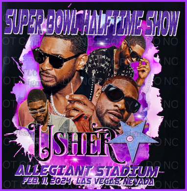 Halftime Show Usher Full Color Transfers