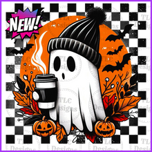 Load image into Gallery viewer, Halloween Ghost Full Color Transfers
