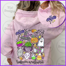 Load image into Gallery viewer, Halloween Is My Favorite With Free Pocket/Sleeve Full Color Transfers
