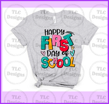 Load image into Gallery viewer, Happy First Day Of School Full Color Transfers
