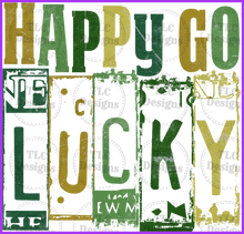Load image into Gallery viewer, Happy Go Lucky Full Color Transfers
