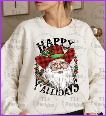 Happy Yallidays Full Color Transfers