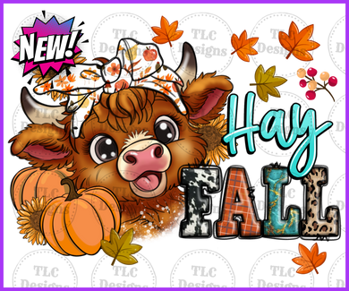 Hay Fall Full Color Transfers