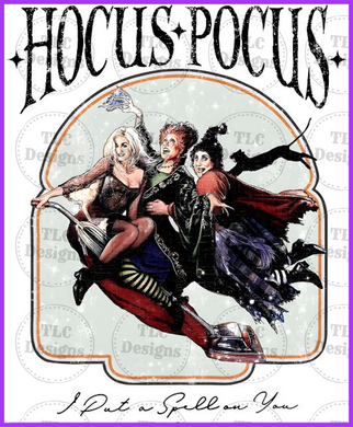 Hocus Pocus - I Put A Spell On You Full Color Transfers