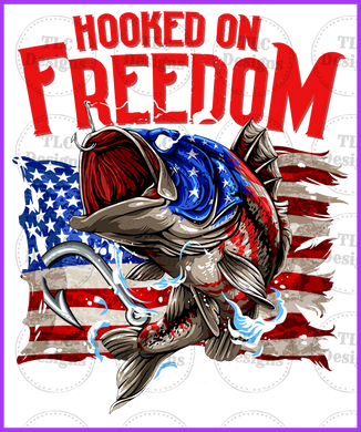 Hooked On Freedom Full Color Transfers