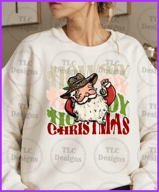 Howdy Christmas Full Color Transfers