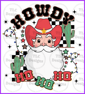 Howdy Ho Full Color Transfers