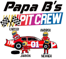Load image into Gallery viewer, Pit Crew Full Color Transfers
