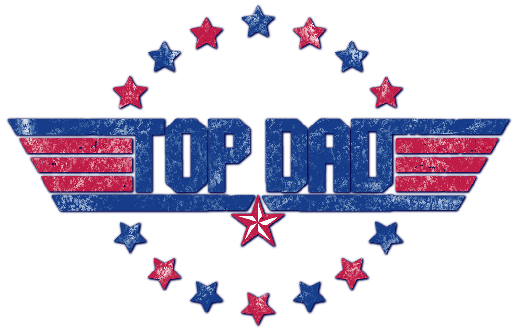Top Dad Full Color Transfers