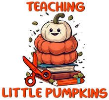 Load image into Gallery viewer, Teach Little Pumpkins Full Color Transfers
