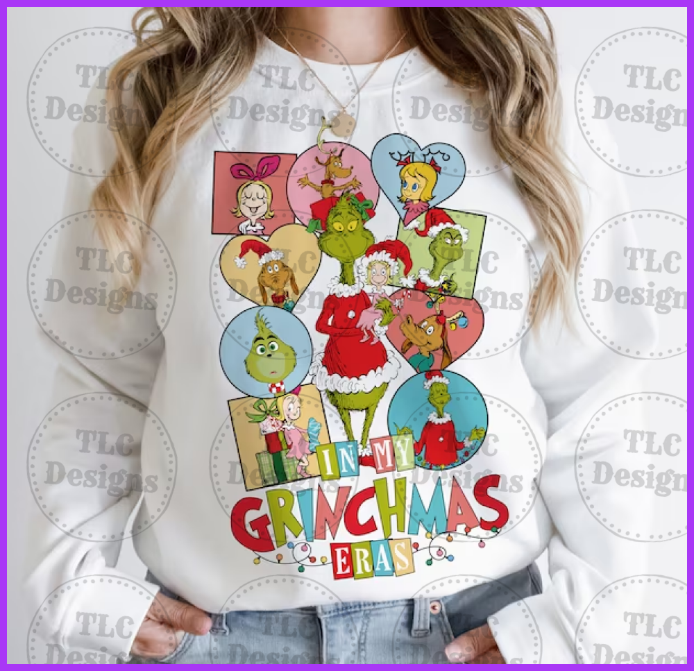 In My Grinchmas Era Full Color Transfers