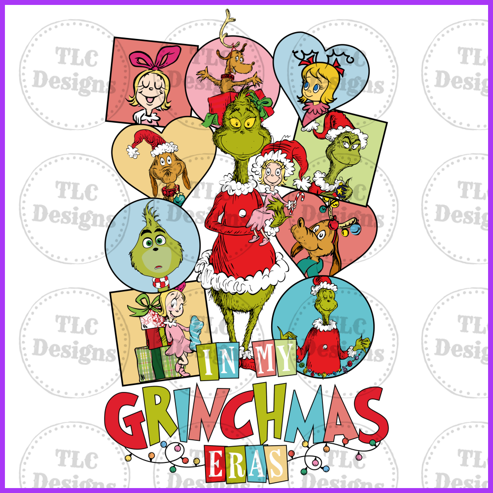 In My Grinchmas Era Full Color Transfers